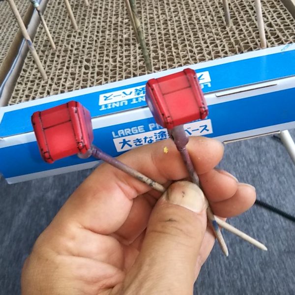 再塗装したMGジムの記憶完成品投稿はしばらく先に成増（6枚目）
