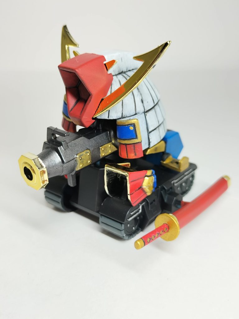 おまけの武者タンク。思ったよりまとまり感あってかわいいです(gundam-kao3)