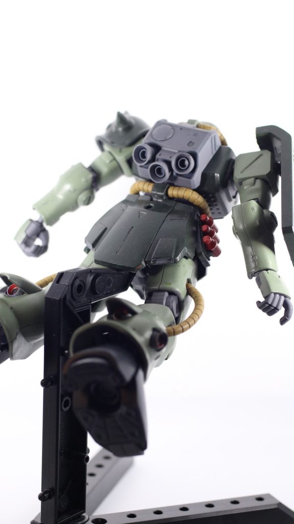 足裏バーニア、バックパックバーニアは塗っておりません。力尽きました。