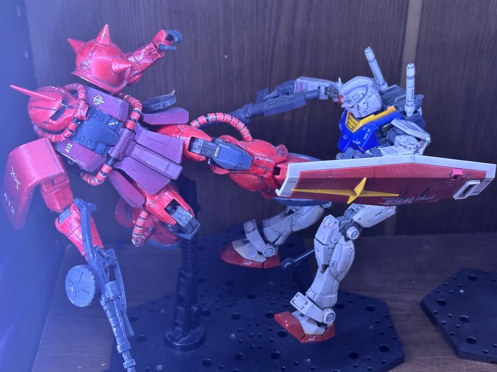 ファーストガンダム名場面–2枚目/制作者：敦史 Saeki