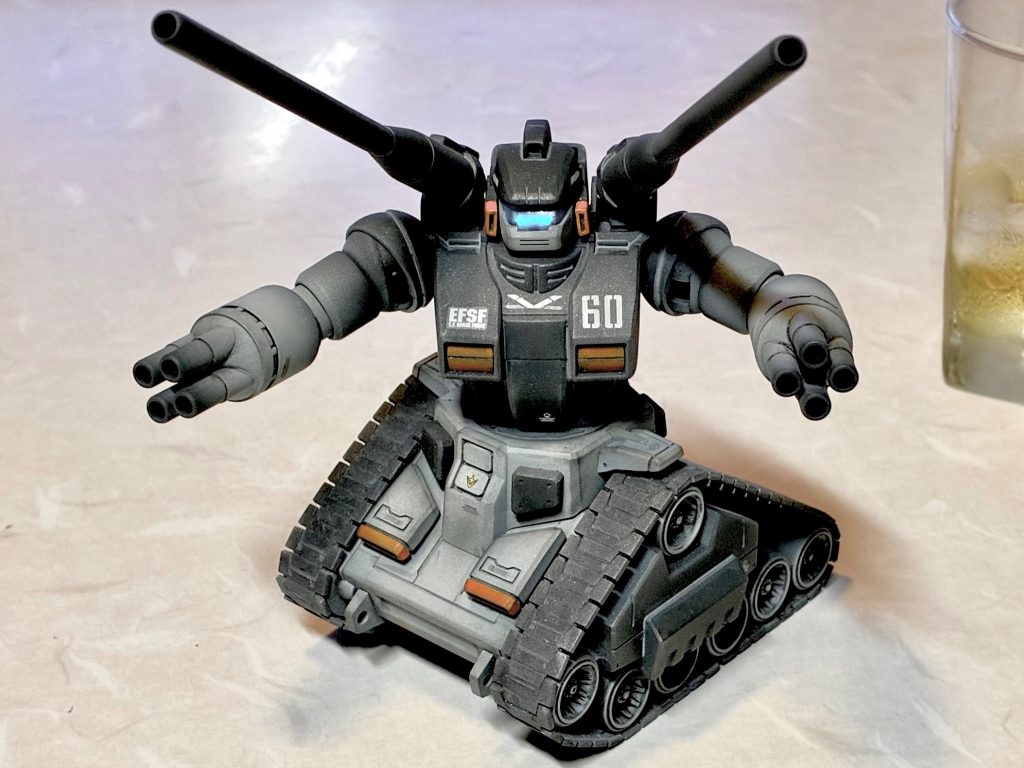 2026年山梨市プラモデル作品展示会出品作品　HGガンタンク