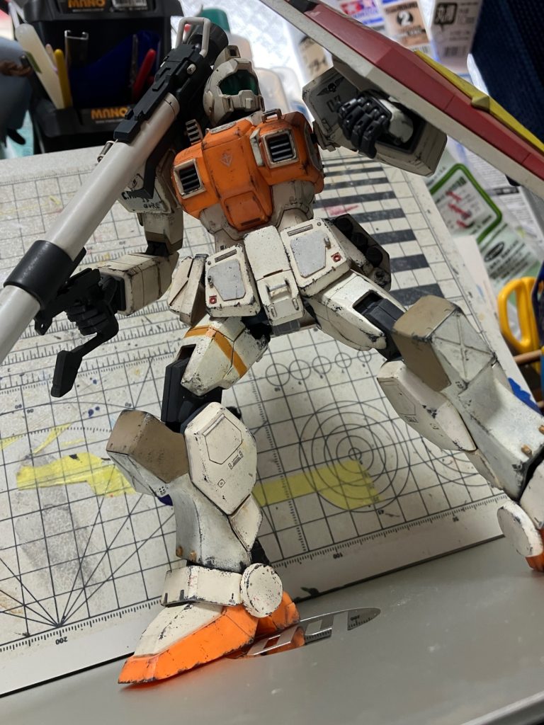 陸戦型ジム　オデッサ戦線現地改修機–2枚目/制作者：@kodailoma