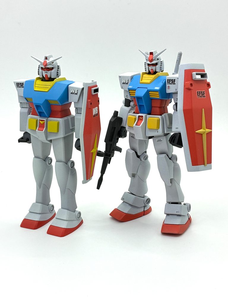 古いガンダムも味わいがあって良いですね。