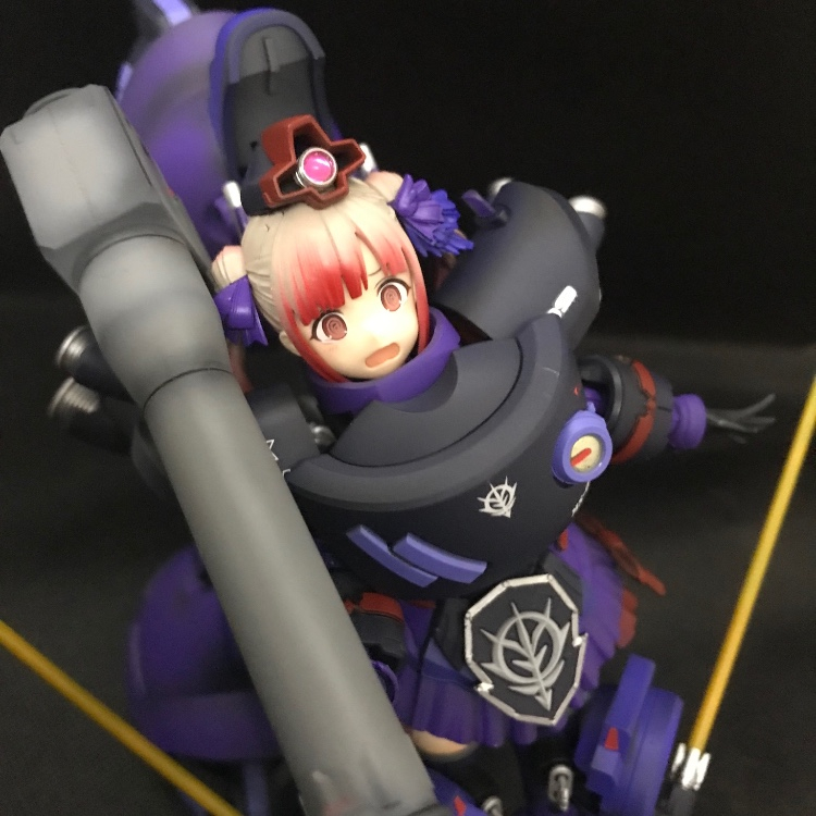 リックドムちゃん(GQ)｜lunabloodさんのガンプラ作品｜GUNSTA（ガンスタ）