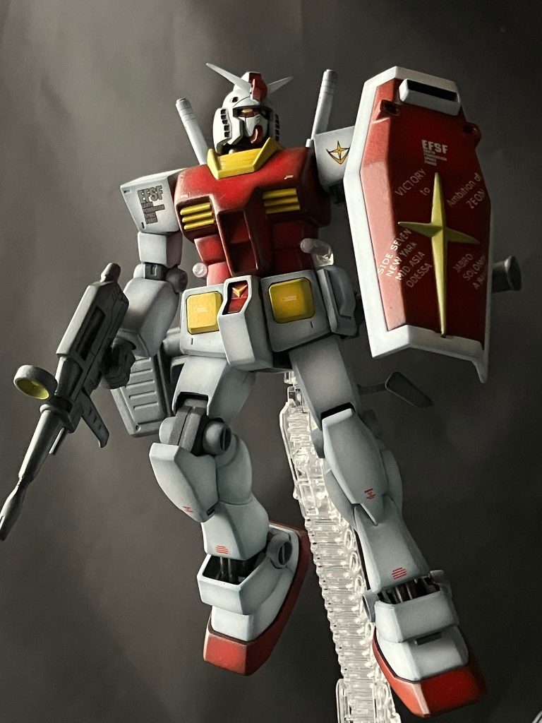 ジオラマ1年戦争戦勝記念式典（1/144サラミス）–2枚目/制作者：いぬわし