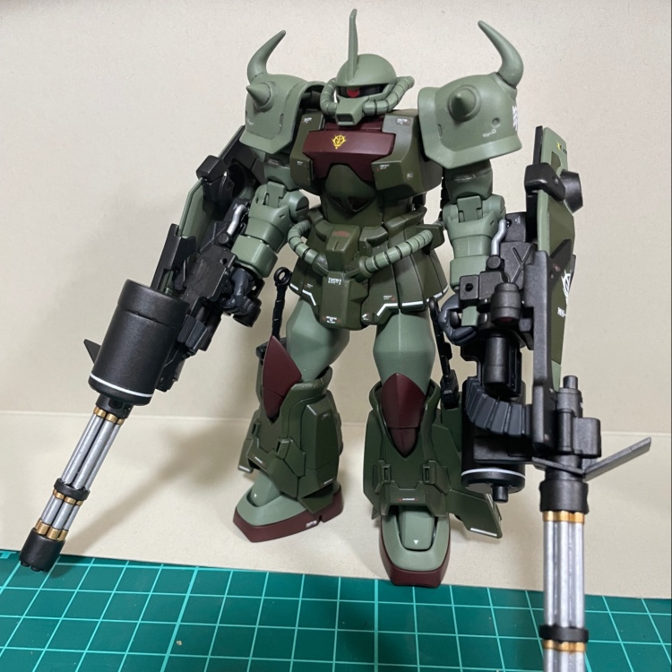 HG グフカスタム｜Rickさんのガンプラ作品｜GUNSTA（ガンスタ）