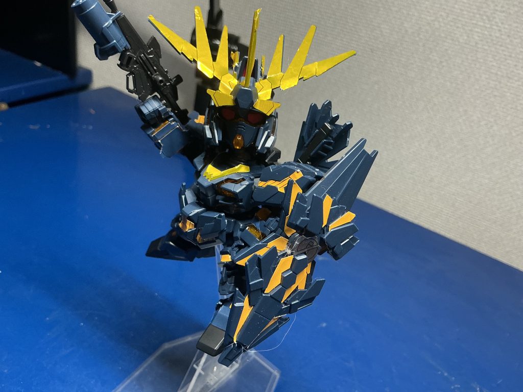 (再投稿)SDEX  バンシィ・ノルン(デストロイモード),ユニコーンガンダム(デストロイモード),シナンジュ–5枚目/制作者：M.R