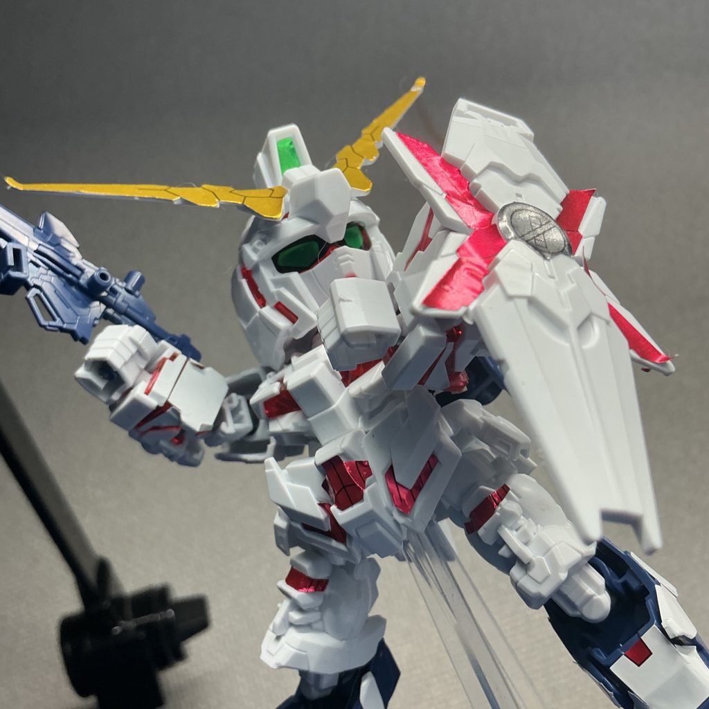 (再投稿)SDEX  バンシィ・ノルン(デストロイモード),ユニコーンガンダム(デストロイモード),シナンジュ–9枚目/制作者：M.R