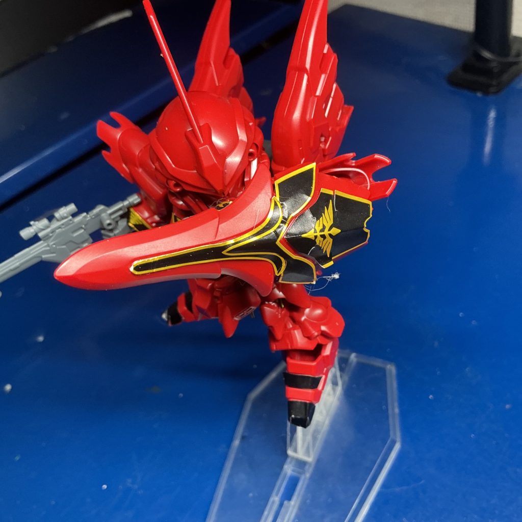 (再投稿)SDEX  バンシィ・ノルン(デストロイモード),ユニコーンガンダム(デストロイモード),シナンジュ–5枚目/制作者：M.R