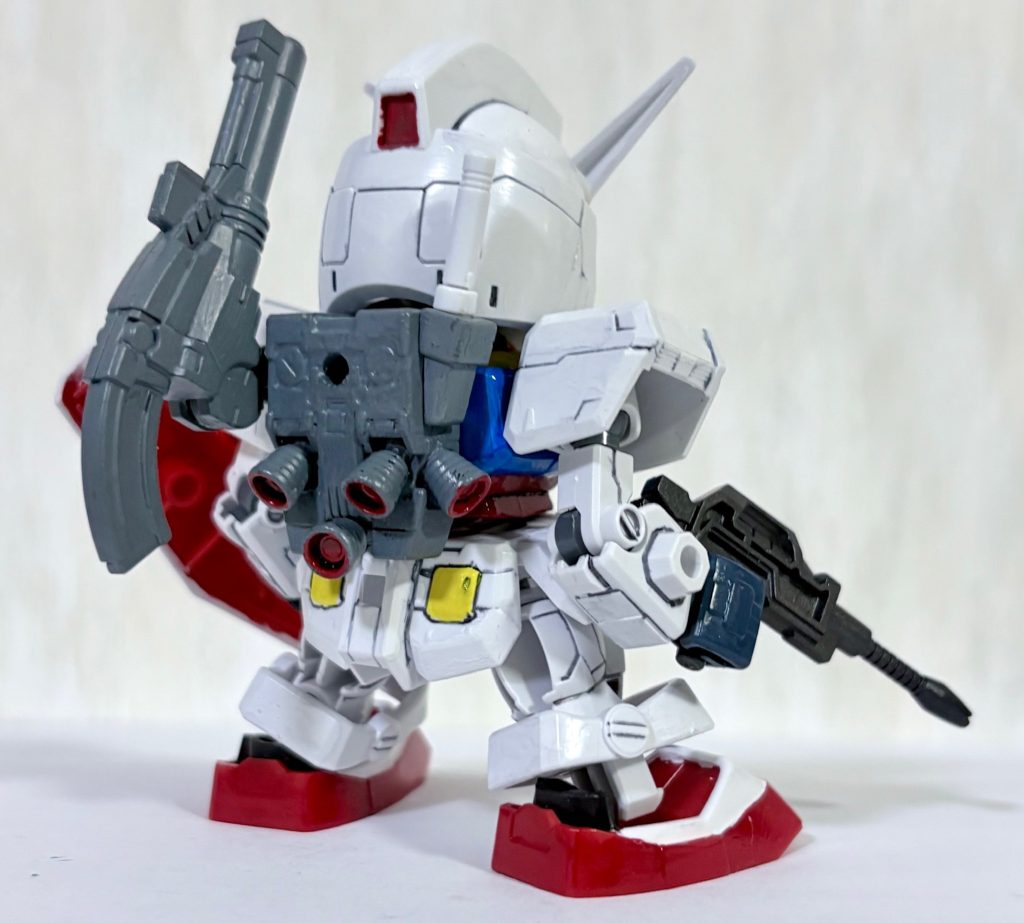 リアビュー。後ろから見ればわかりやすいかも(zaku-kao2)