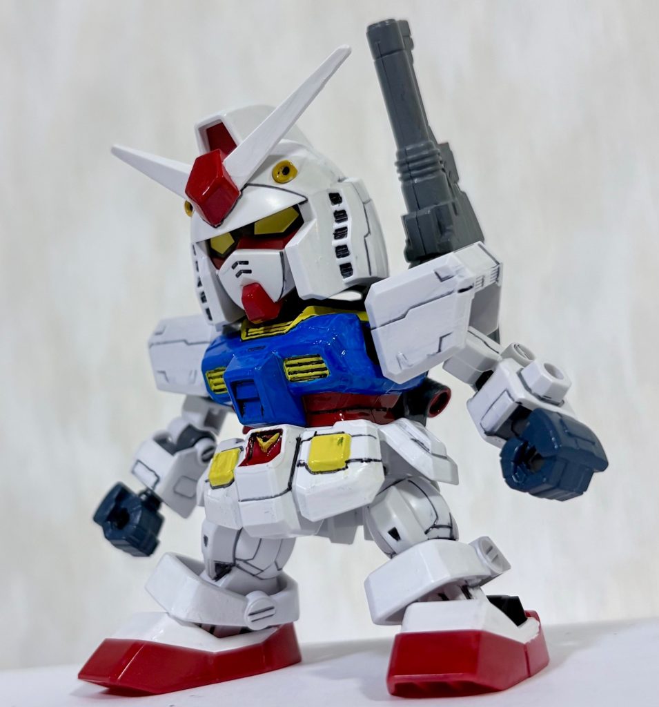 どの角度から撮ってもやっぱりカッコいい(gundam-kao3)&nbsp;