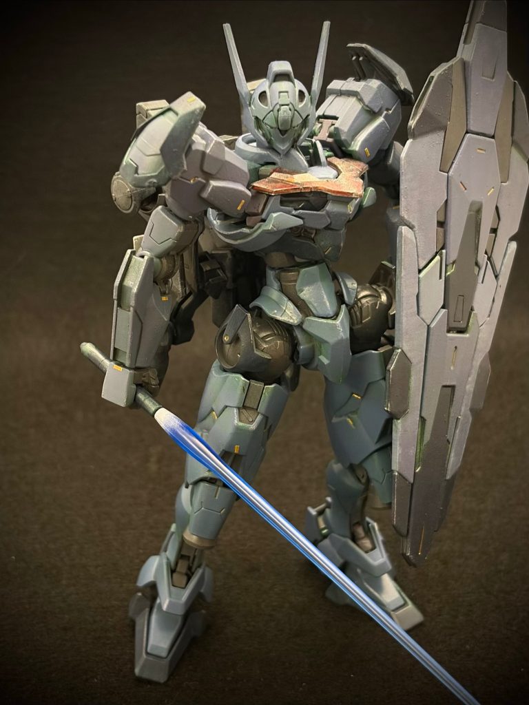 ガンダムルブリス 〜間違えて渋めの仕上がりに