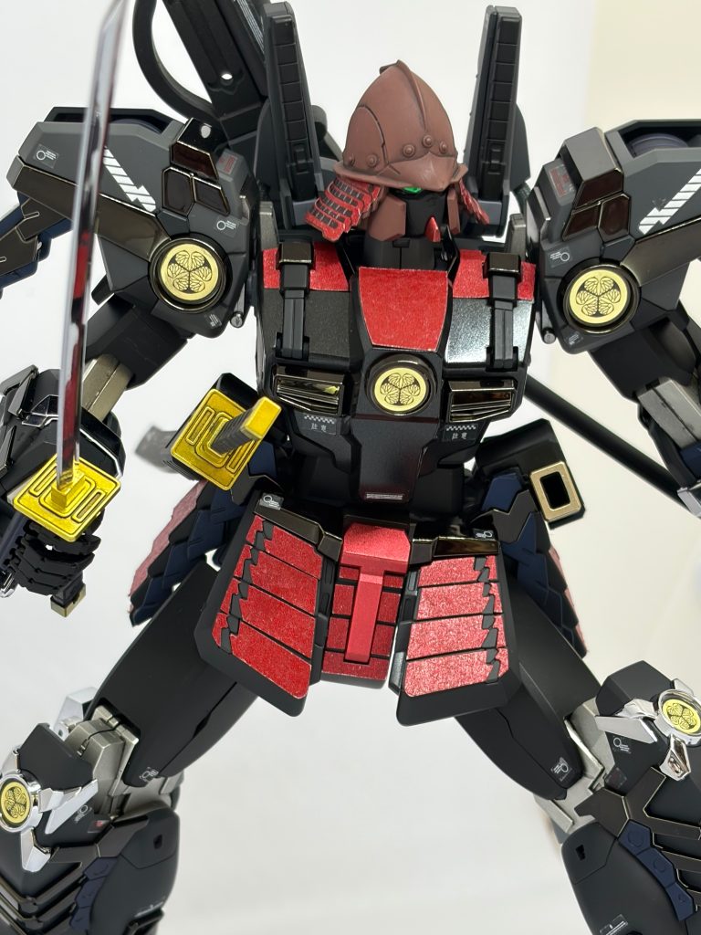 トップコートは「ガイア フラットクリアー プレミアム」を吹いて、これにて完成です！