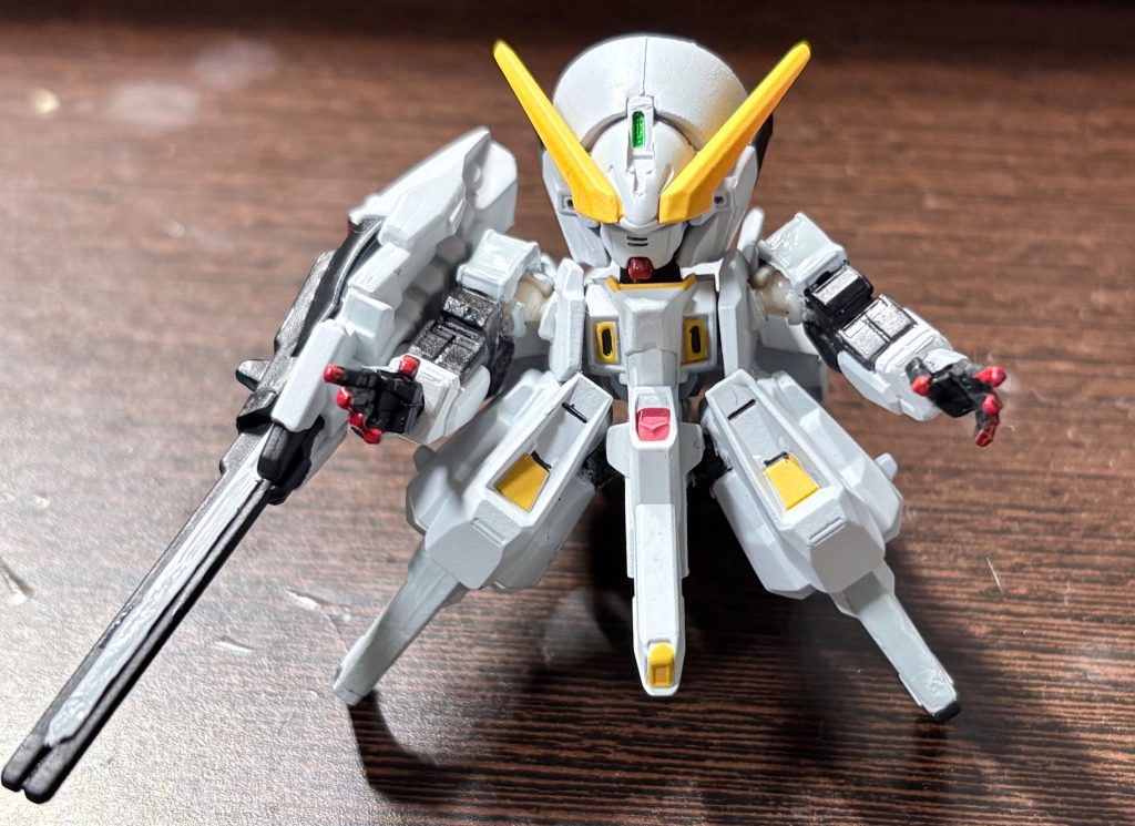 可動ならスペリオルディファインやモビリティジョイントにも負けないぞ(gundam-kao2)たまにはコンバージを改造するのも悪くないな(zaku-kao5)次回もお楽しみに(gundam-kao6)