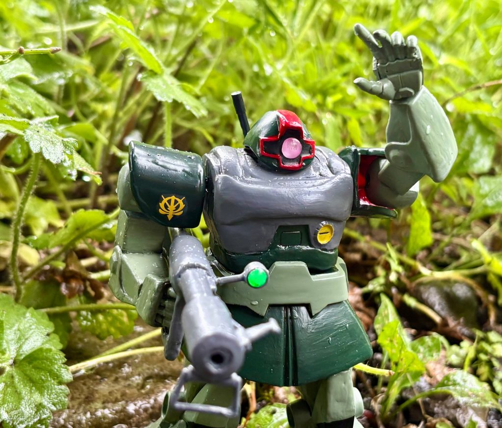 開き手パーツがあるだけで、ガラリと印象が変わる。