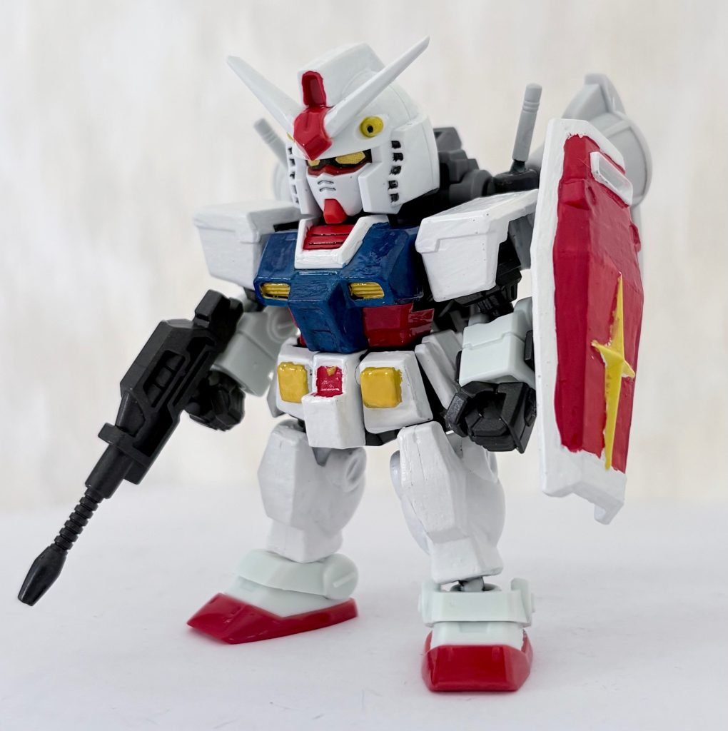 やはりこういうパーツはノーマルガンダムの方がしっくりくるね(gundam-kao2)次回もお楽しみに(zaku-kao2)