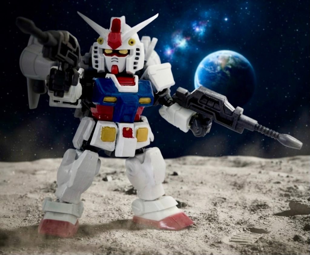 【モビリティジョイント改造】RX78-2W ガンダム高機動型　通称「ホワイトペガサス」
