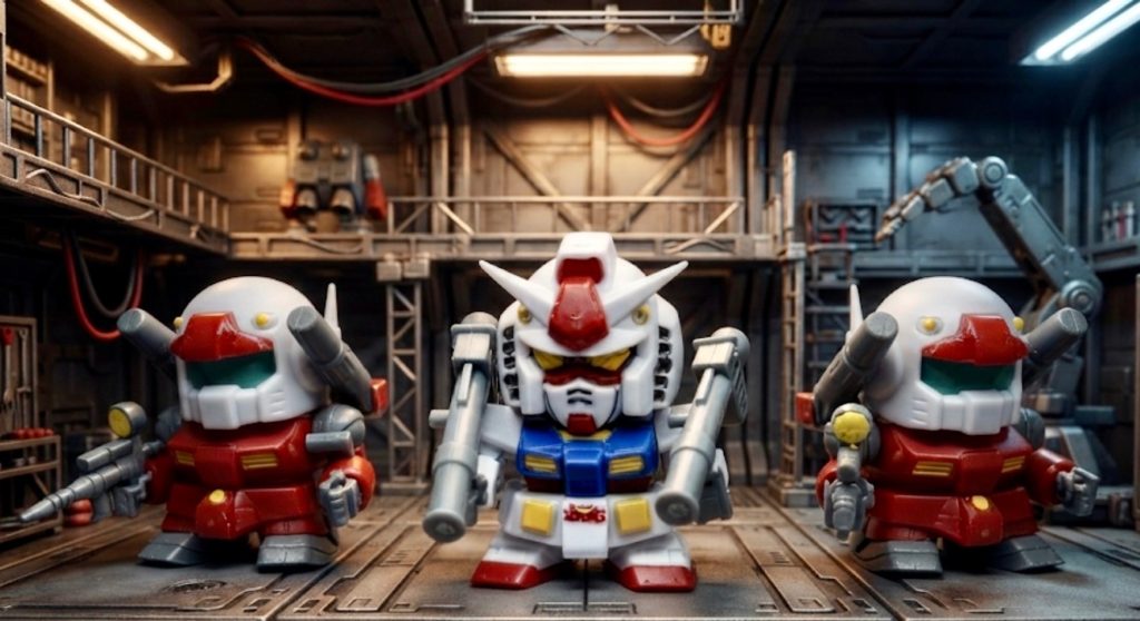 ラストは劇場版のトリオで〆。以上V作戦ビスケットレビュー終了。成形色と僅かな塗装でほぼ再現できており、ビスケット自体も美味しいので買って損は無いと思う^_^次回もお楽しみに😊