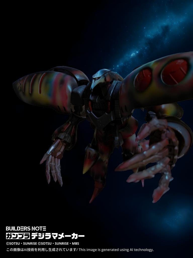 デジラマメーカーで宇宙をかけるキュベレイ・モスラ www