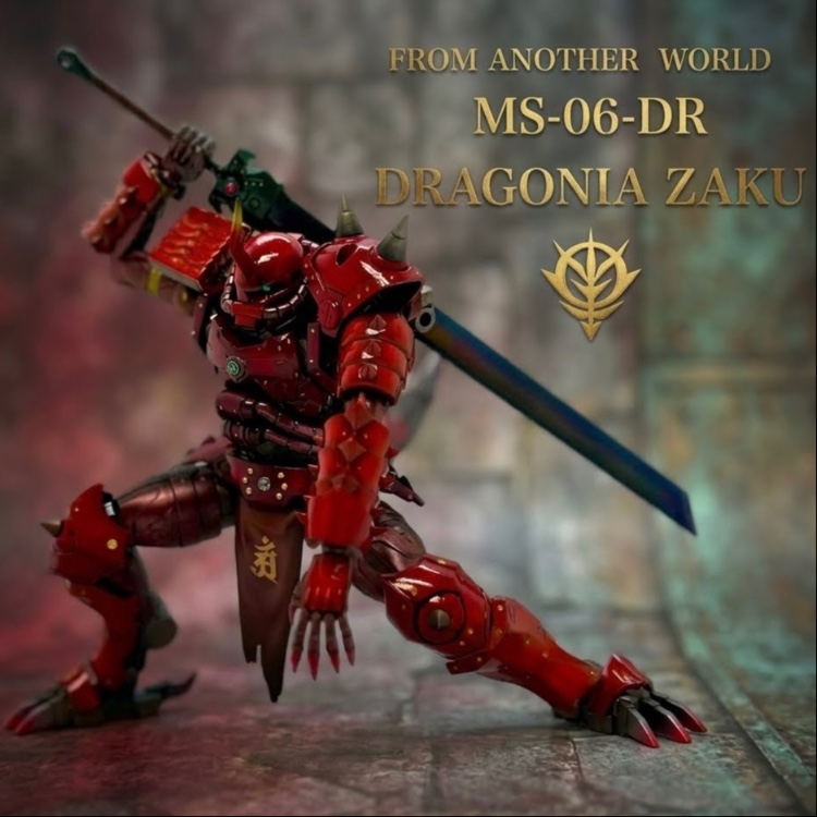DRAGONIA ZAKU 〜from another world〜｜のちちさんのガンプラ作品