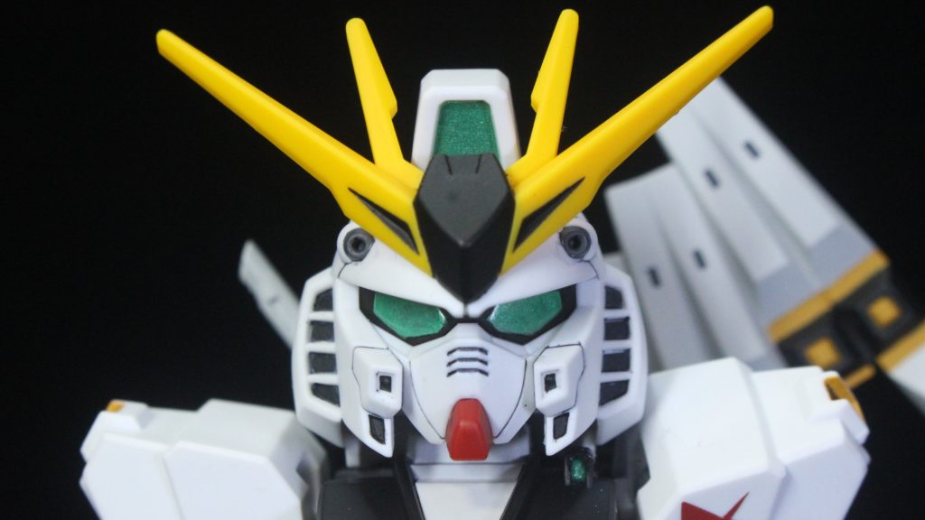 SDEXスタンダード νガンダム　筆塗り塗装–4枚目/制作者：くらくらプラモ