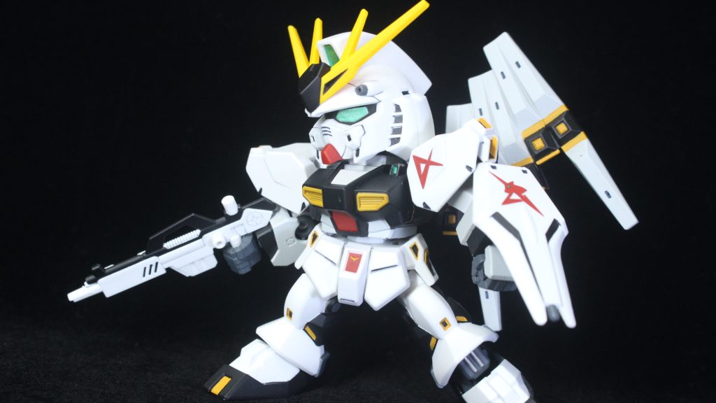 SDEXスタンダード νガンダム　筆塗り塗装–5枚目/制作者：くらくらプラモ