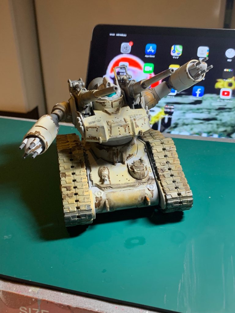 RTX-65 ガンタンク初期型 (THE ORIGIN）–4枚目/制作者：Plakids-K