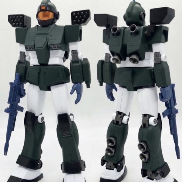 ジムスナイパーカスタムのカラーバリエーション。