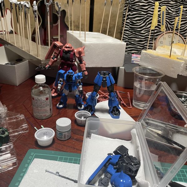 ロバートギリアム機　製作中