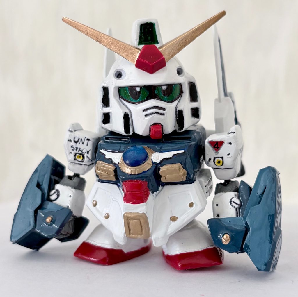 SDガンダム世代の自分にはこういう感じに映ったアレックスゼロ。