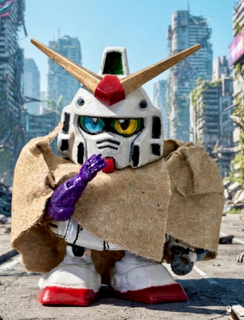 新作ガンダムの名がアレックスゼロと聞いて…。