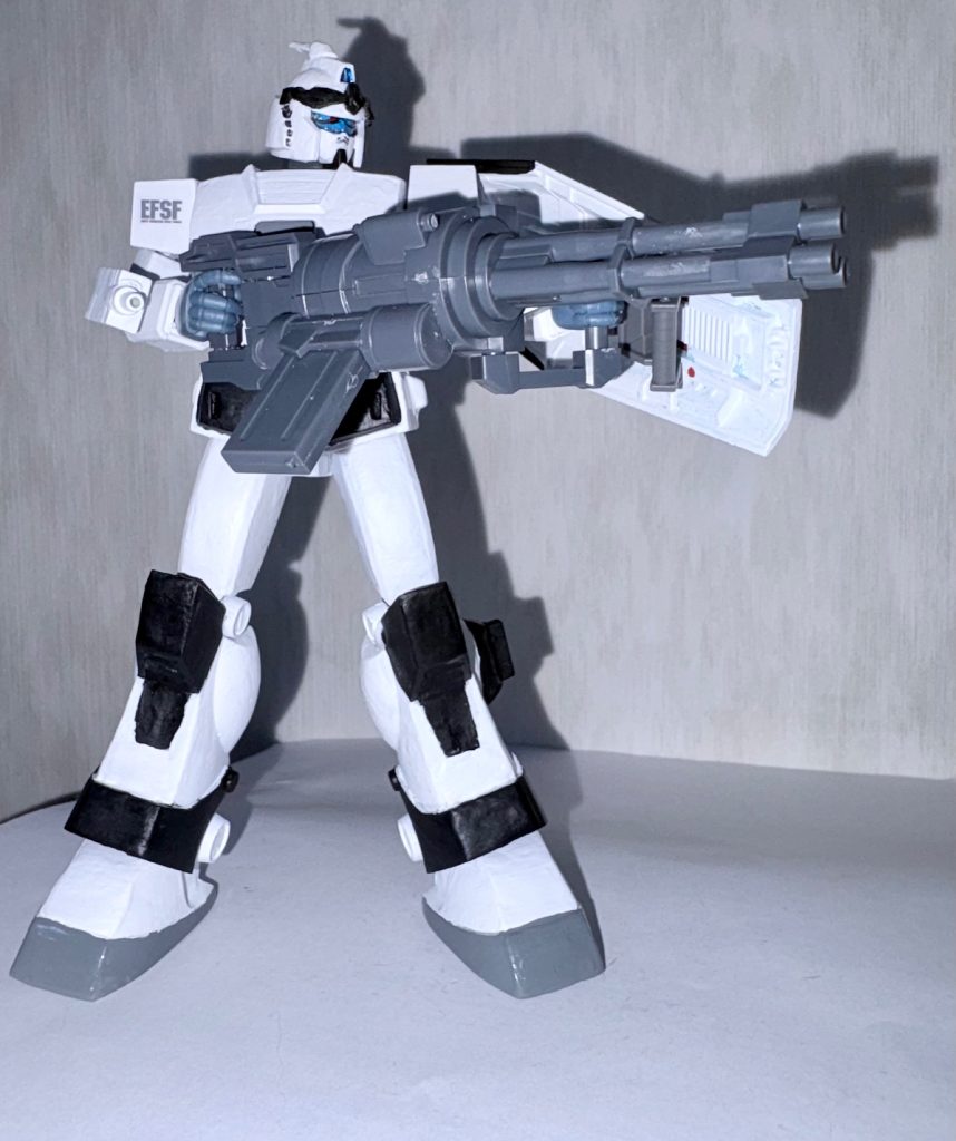 ペイルライダーみたいにガトリングも構えてみる。