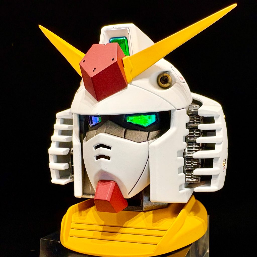 Mk-Ⅱイメージカラー　ガシャポン　ガンダムヘッド–3枚目/制作者：@takelectric