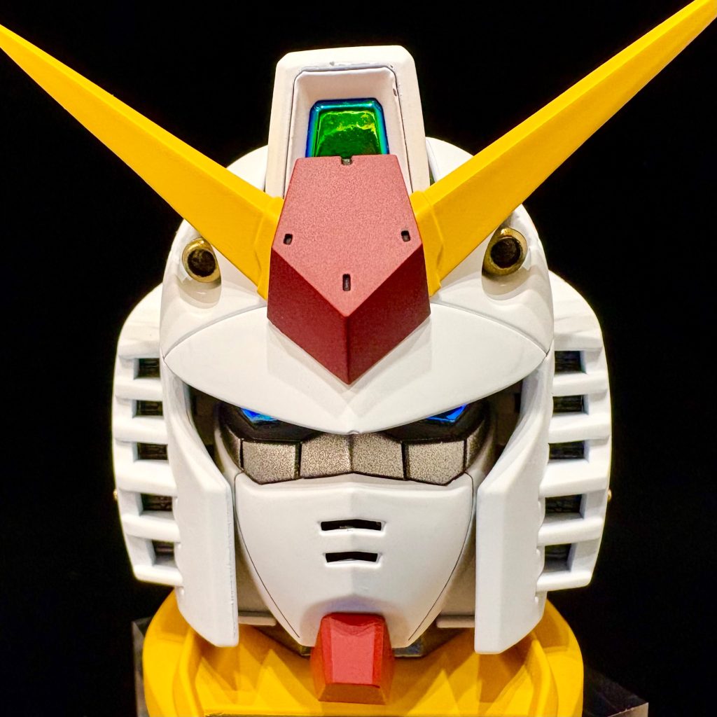 Mk-Ⅱイメージカラー　ガシャポン　ガンダムヘッド–2枚目/制作者：@takelectric