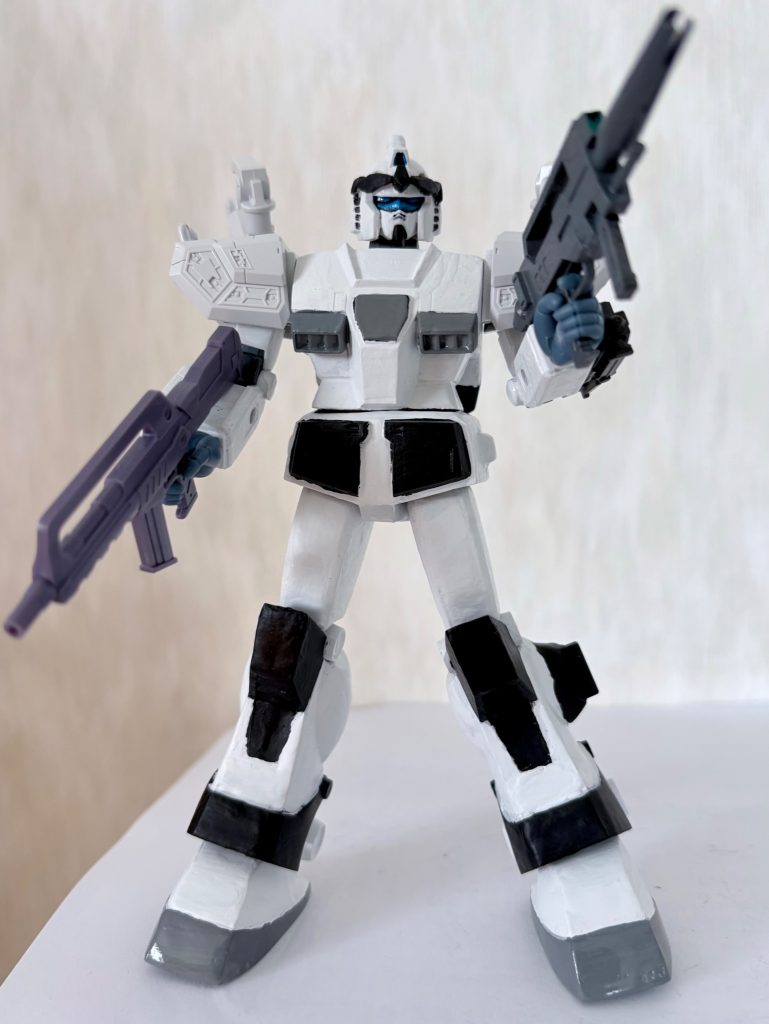 オマケのジムビーム。なおこの機体も万博ガンダムの装甲を追加して近代化改修が可能(gundam-kao3)
