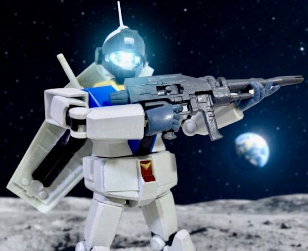 【オリジナル機体】ジム・セミスナイパー【旧キット改造】