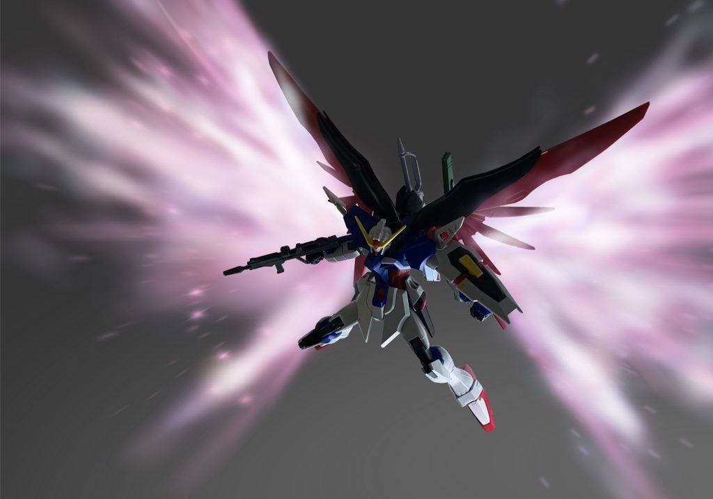 【GIFアニメーション】デスティニーガンダム 光の翼–4枚目/制作者：m_a.r.t_n