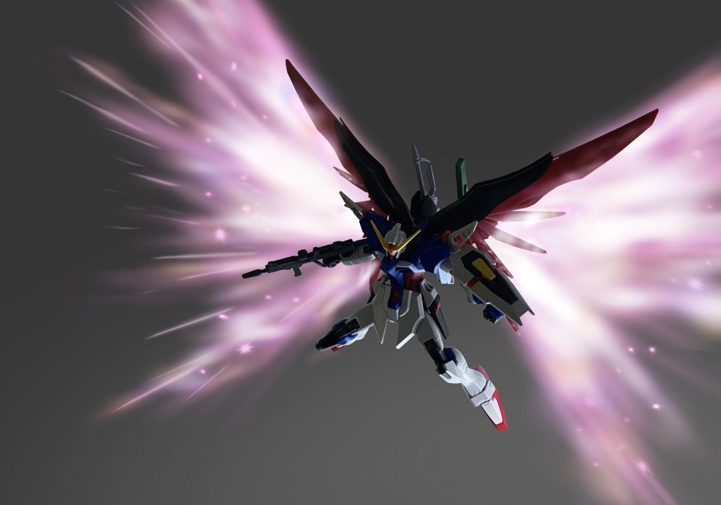 【GIFアニメーション】デスティニーガンダム 光の翼–5枚目/制作者：m_a.r.t_n