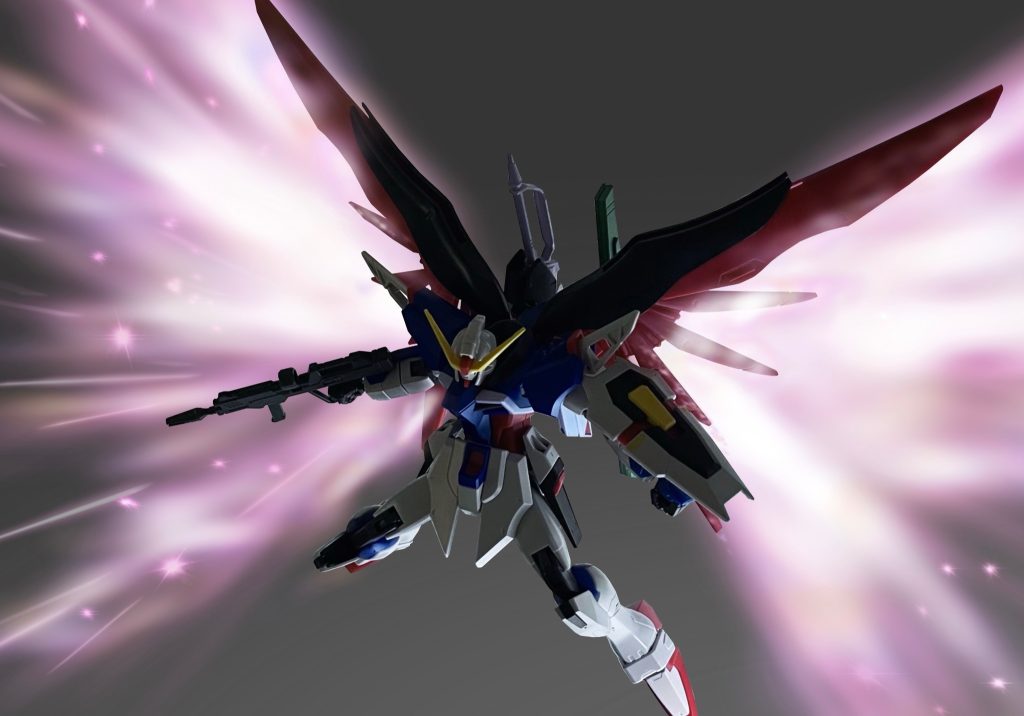 【GIFアニメーション】デスティニーガンダム 光の翼