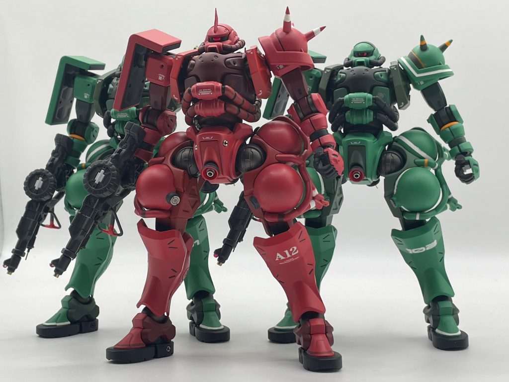 GQ版ザク サイド7偵察セット！