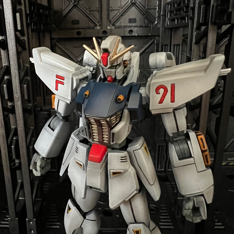 HGUC F91 全塗装しました