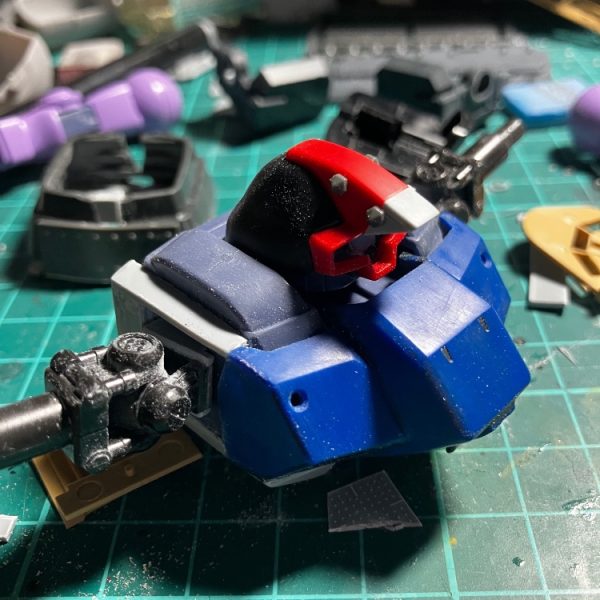 ドムタンク　ドム部分　制作中