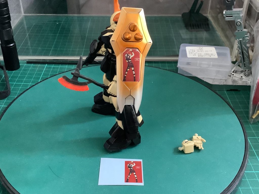 デカールを自作しました