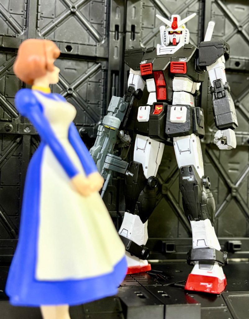 オリジンガンダムは、不二子が惹かれるほど男前な機体(gundam-kao3)