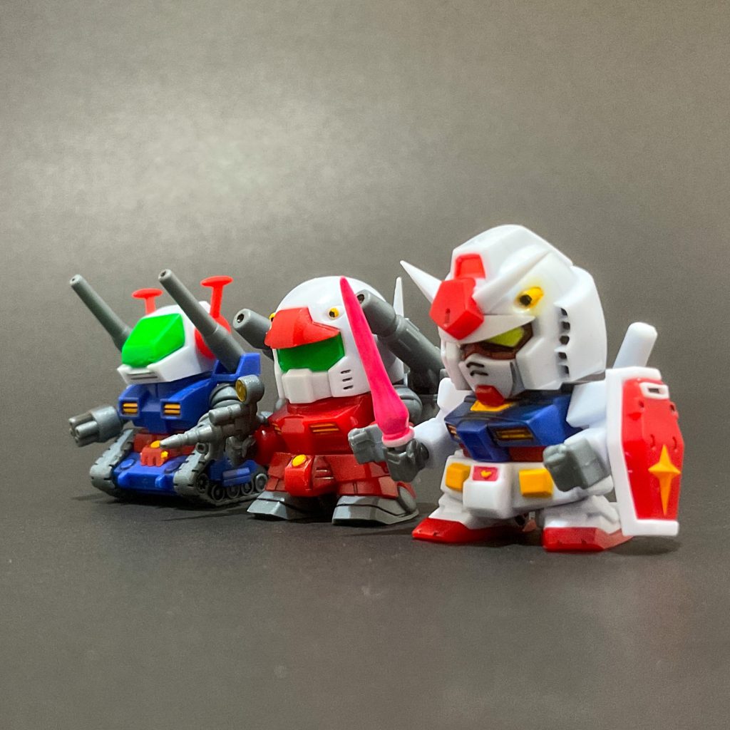 V作戦ビスケット　ガンダム・ガンキャノン・ガンタンク