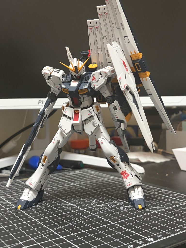 フル装備。これでも自立できるから関節もかなり強いです。