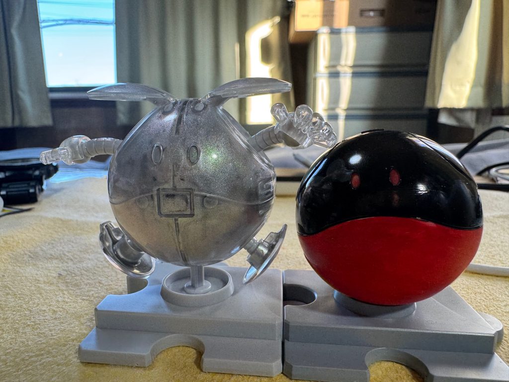 2体並べるとギラつきと落ち着きが良い感じですね(自画自賛)