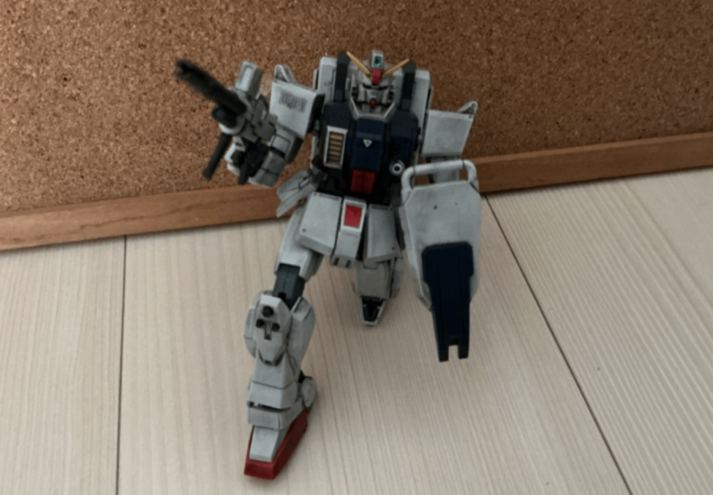 しゃがみ込める可動域の広さ
