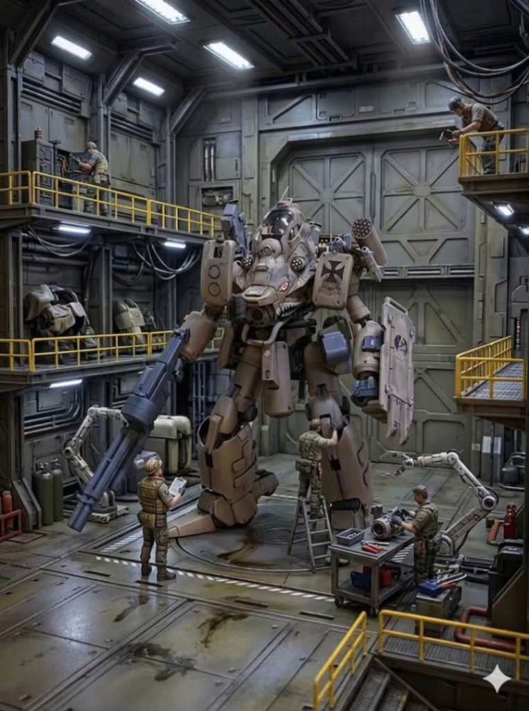 整備作業風景