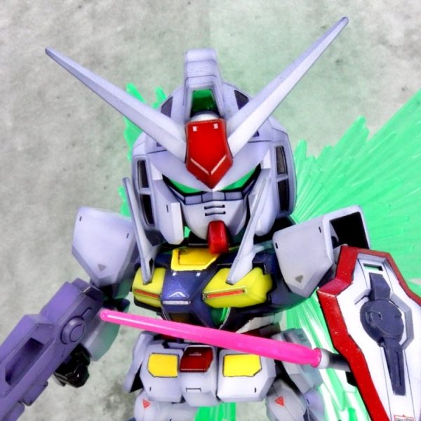 BB戦士 0ガンダム (黒立ち上げ)